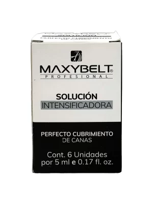 Gray Hair Coverage Solution 6 uds. Box 5 ml (0.17 oz Per Vial)