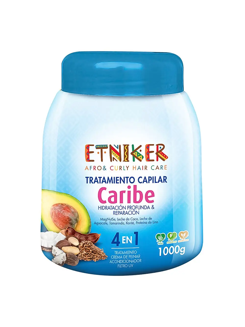 Etniker Caribe Mask 4 In 1 (1000 g)